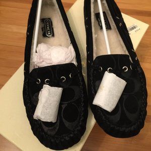 Coach Anita Suede Moccasins